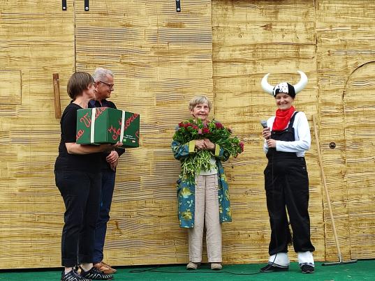 Verleihung der Silbernen Ehrennadel durch den Bund Deutscher Amateurtheater e.V.